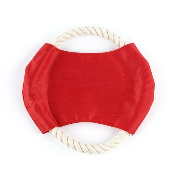 Personal Logo Flying Disc Pet Dog Rope Toys