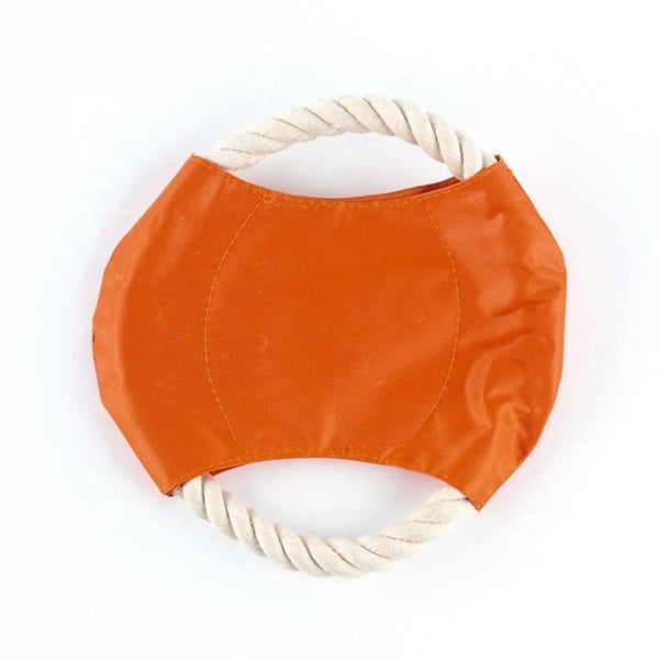 Personal Logo Flying Disc Pet Dog Rope Toys