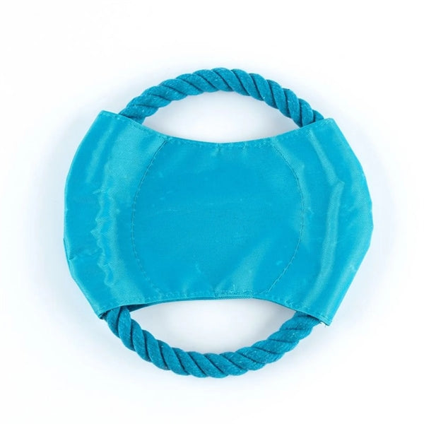 Personal Logo Flying Disc Pet Dog Rope Toys