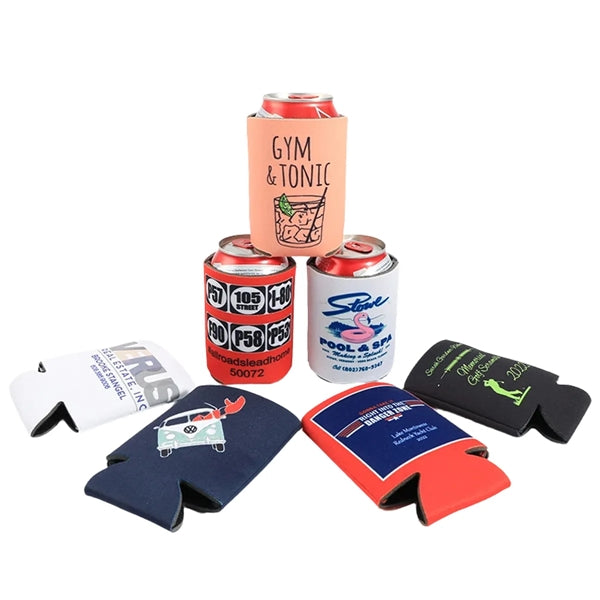 Full Color Custom Folding Can Cooler