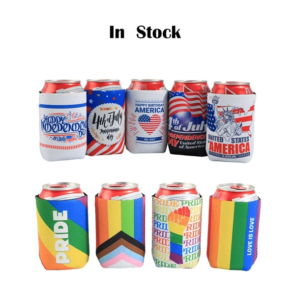 Full Color Custom Folding Can Cooler
