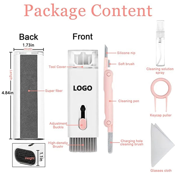 7 in 1 Laptop Phone Screen Cleaner Kit with Spray
