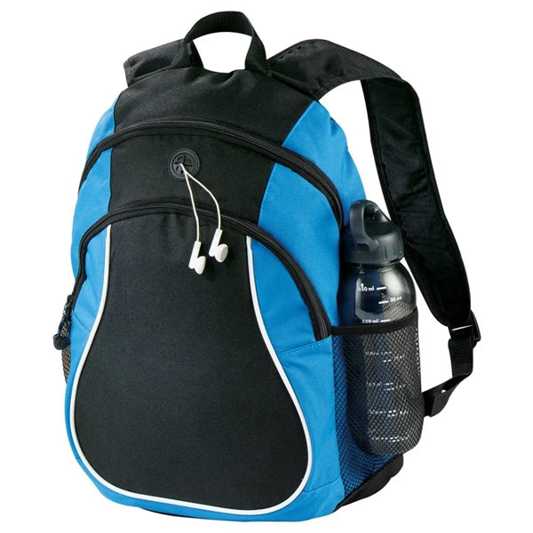 Retro Sports Backpack School Collegiate with Earphones Slot