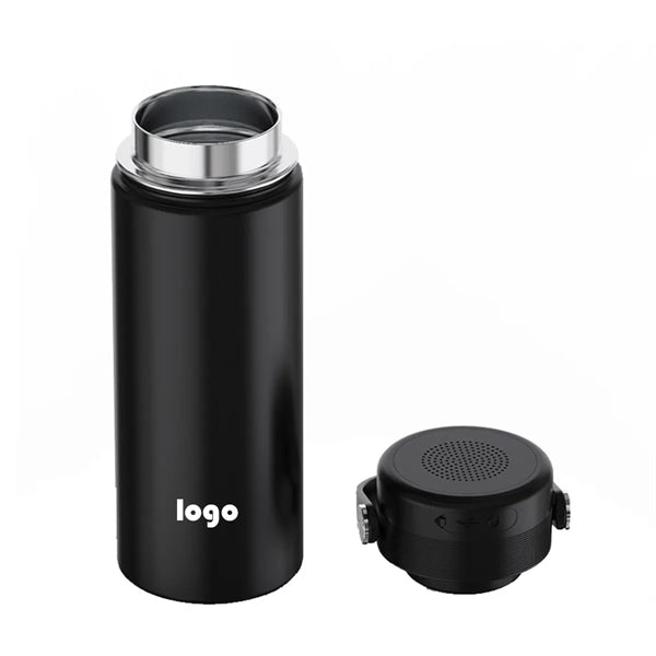17 OZ Bluetooth Speaker Insulated Bottle