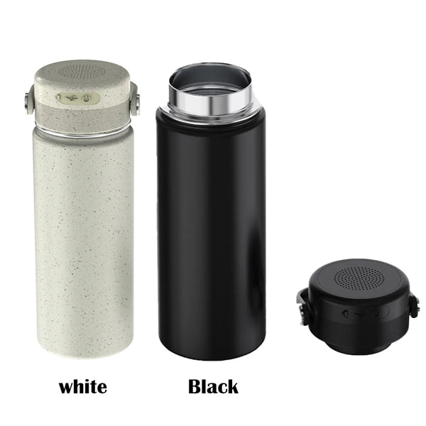 17 OZ Bluetooth Speaker Insulated Bottle