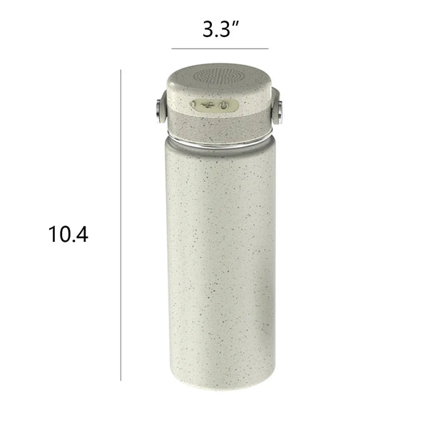 17 OZ Bluetooth Speaker Insulated Bottle