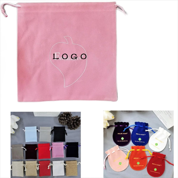 Velvet Makeup Pouch