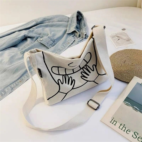 Single Canvas Tote Durable Bag