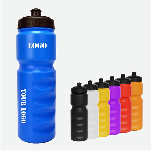 25 Oz. High-density Sport Bike Bottles with Push Pull Cap