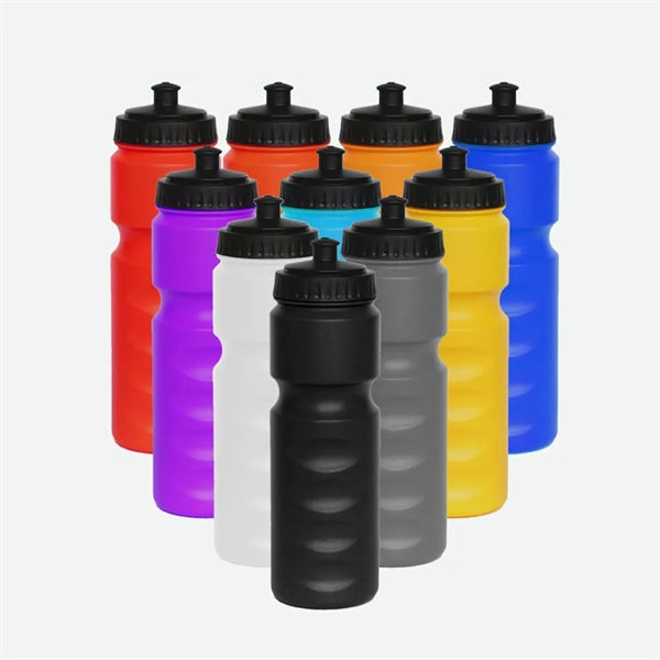 25 Oz. High-density Sport Bike Bottles with Push Pull Cap