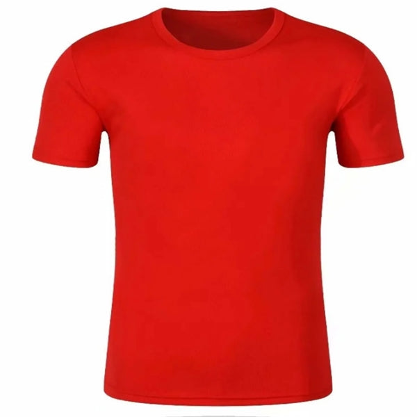 Dry-Fit Moisture Wicking Performance Polyster Short Sleeve
