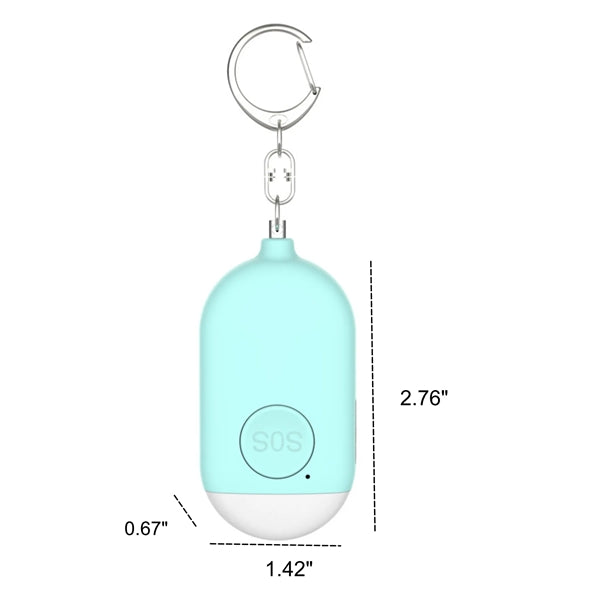 Rechargeable Security Alarm Keychain