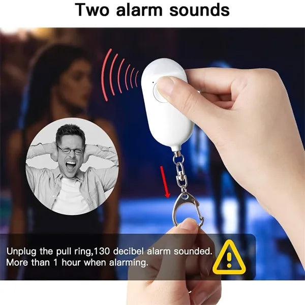 Rechargeable Security Alarm Keychain