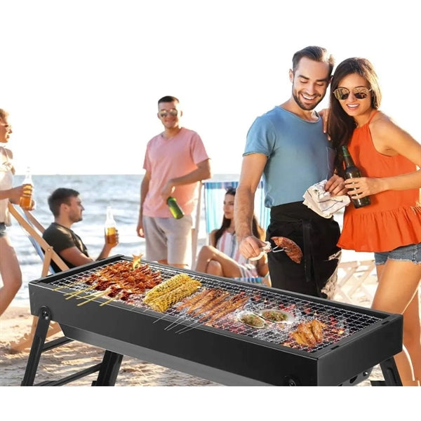 Portable Folding Charcoal Barbecue Grill