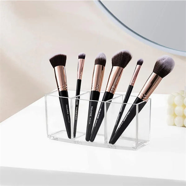 Clear Makeup Brush Holder Organizer