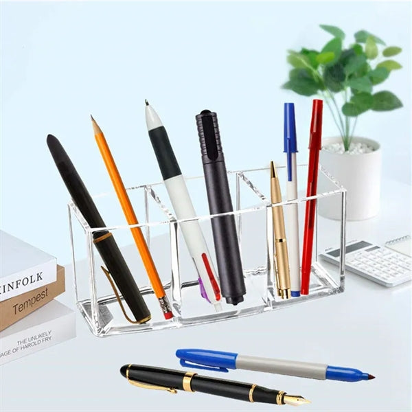 Clear Makeup Brush Holder Organizer