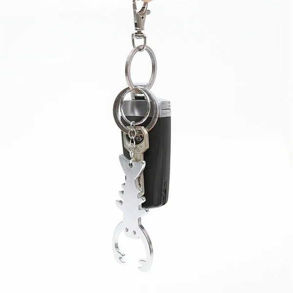Crawfish Lobster Shaped Beer Bottle Opener with Keychain