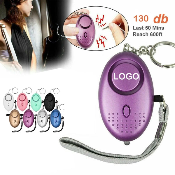 Self Defense Keychain Alarm for Personal Safety & Security.