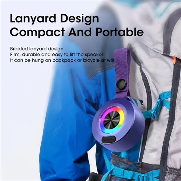 Mini portable Bluetooth speaker