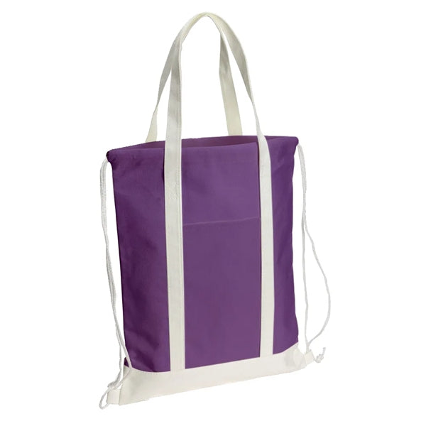 Sloop RPET Canvas Drawstring Backpack