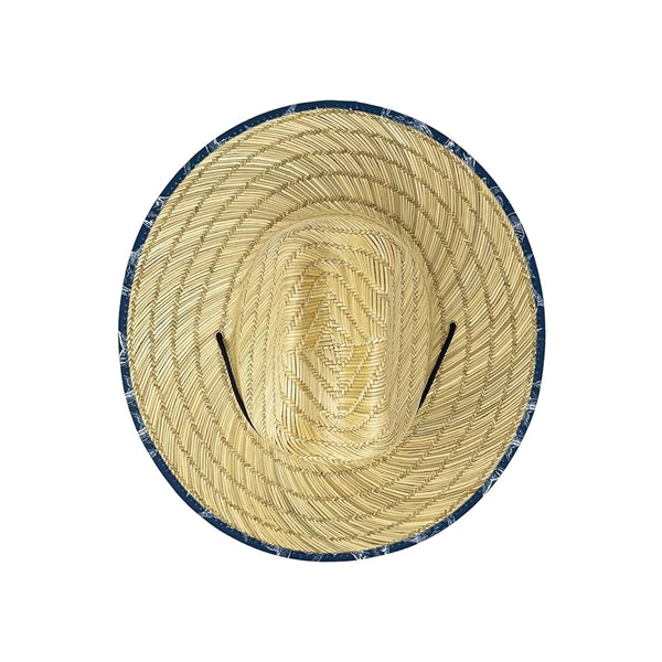 Wide Brim Lifeguard Straw Hat
