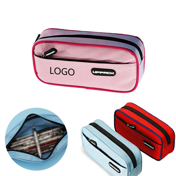 Zipper Pen Case With Large Capacity