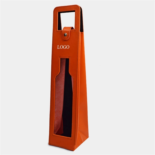 Classic Hollow Wine Leather Gift Box