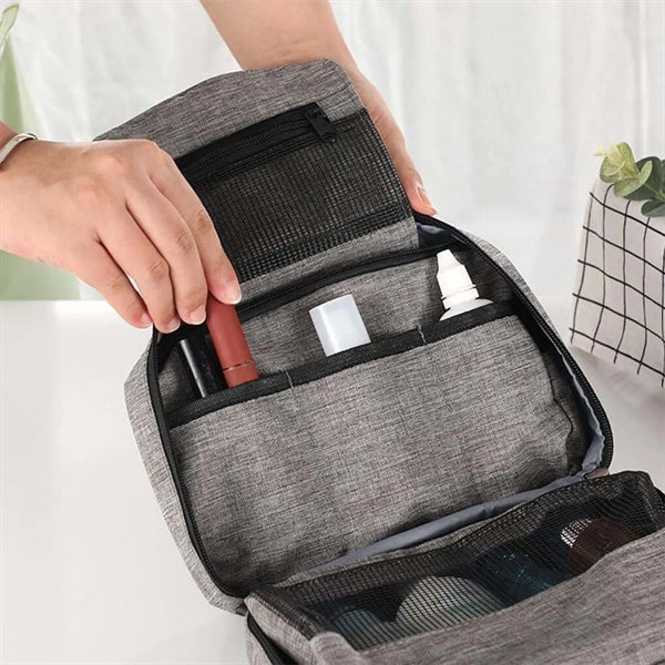 Unisex Portable Durable Foldable Hanging Travel Toiletry Bag