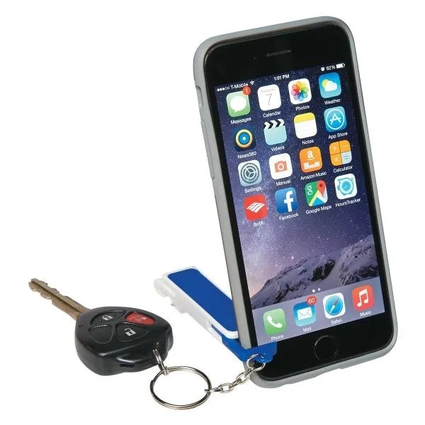 Advertising Bottle Opener and Phone Stand Keychain