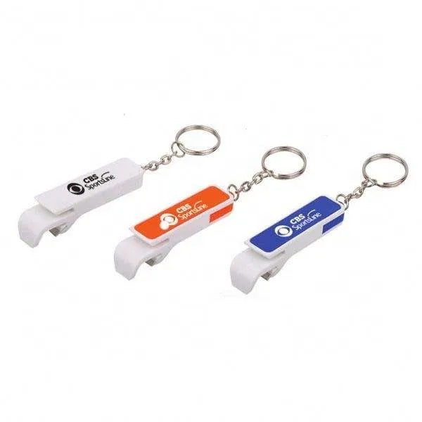 Advertising Bottle Opener and Phone Stand Keychain