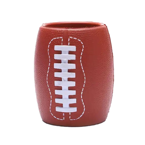 Football Can Cooler Holder Pu Foam Sleeve