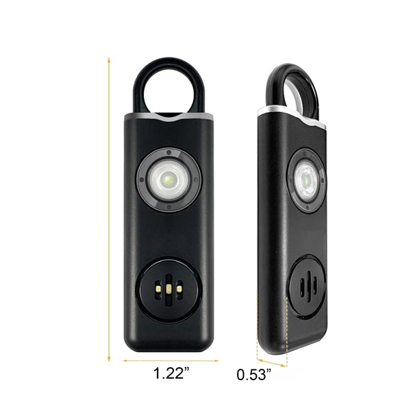 Personal Safety Alarm LED Keychain