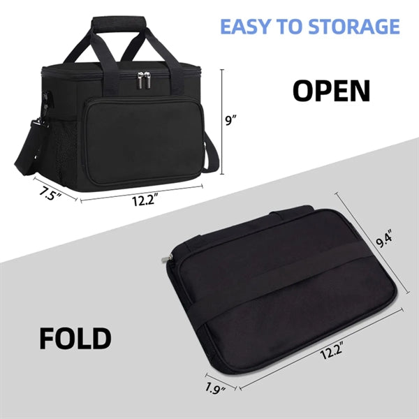 Portable Collapsible Picnic Basket Cooler