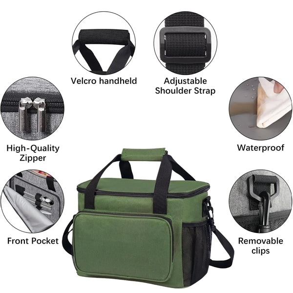 Portable Collapsible Picnic Basket Cooler