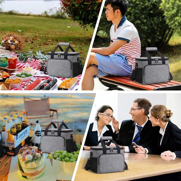 Portable Collapsible Picnic Basket Cooler