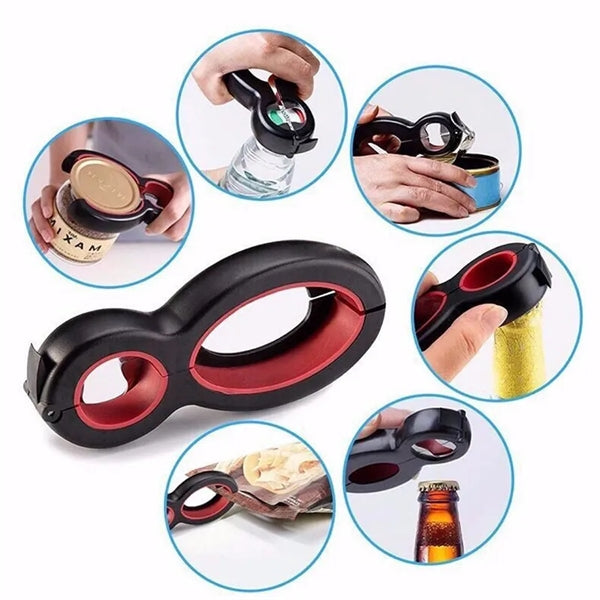 Multi Function Save Effort 8 Shaped Twist Bottle Opener