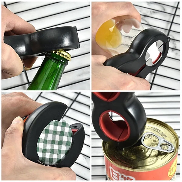 Multi Function Save Effort 8 Shaped Twist Bottle Opener
