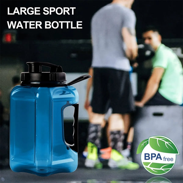 83oz Large Customizable Plastic Gym Bottle