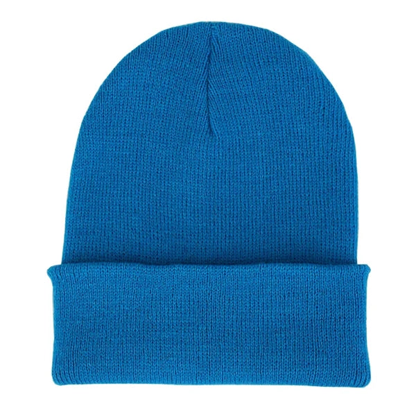 Knit Beanie with Woven Label