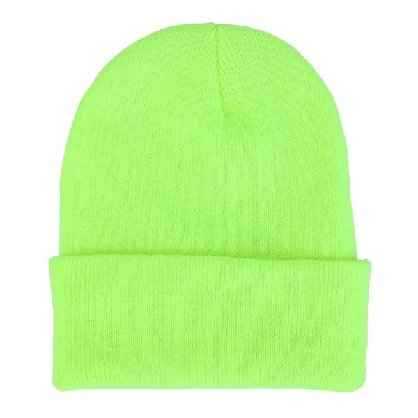 Knit Beanie with Woven Label