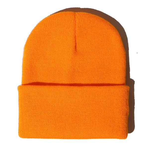 Knit Beanie with Woven Label