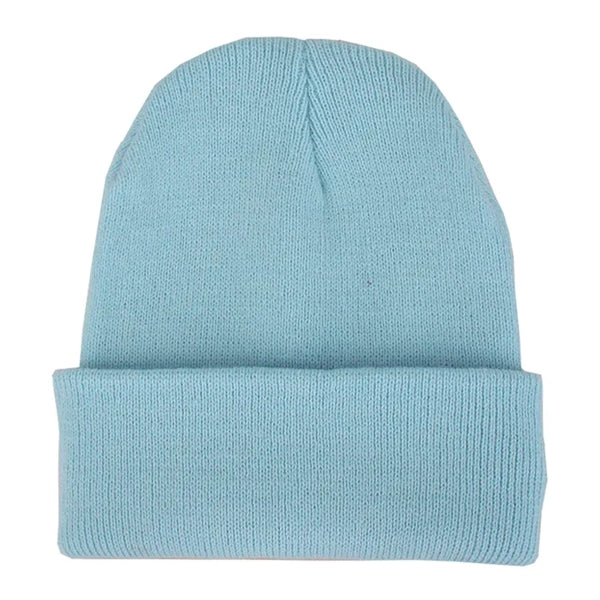 Knit Beanie with Woven Label