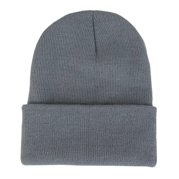 Knit Beanie with Woven Label