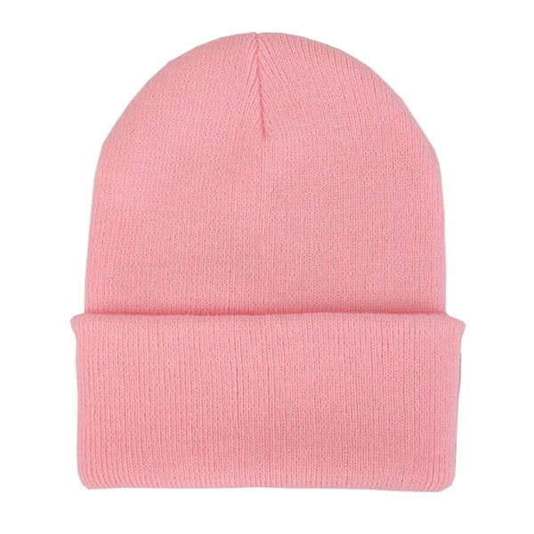 Knit Beanie with Woven Label