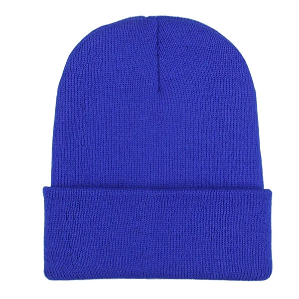 Knit Beanie with Woven Label