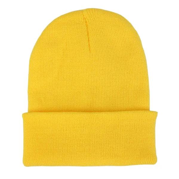 Knit Beanie with Woven Label