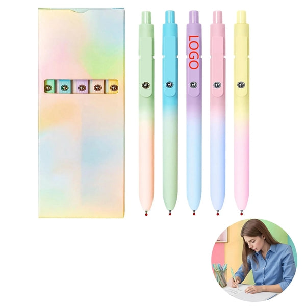 0.7mm Series Gradient Black Ink Pens