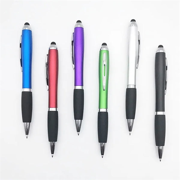 2 in 1 Touch Screen with Ballpoint Writing Pen