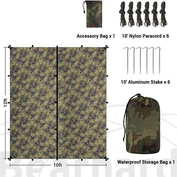 Waterproof Camping Tarp