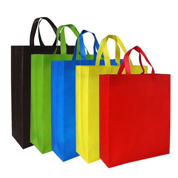 10"w x 14"h with a 4" Gusset Economy Non-Woven Value Tote